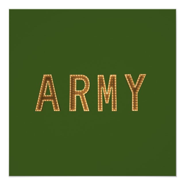 Poster Force de l'armée (Devant)