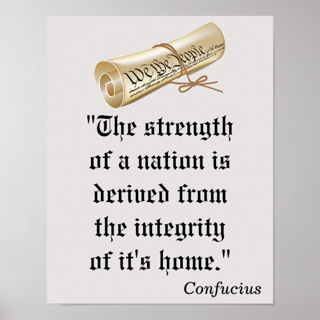 Poster Force d'une nation (Devant)