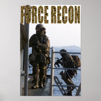 Poster Force maritime Recon