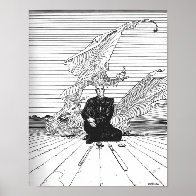 Poster Force moebius de l'homme (Devant)