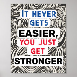 Poster Force motivationnelle Invisible Invalidité Santé