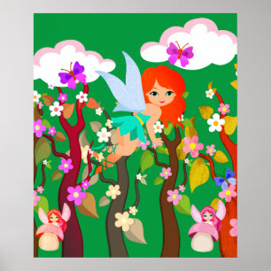 Poster forest creatures
