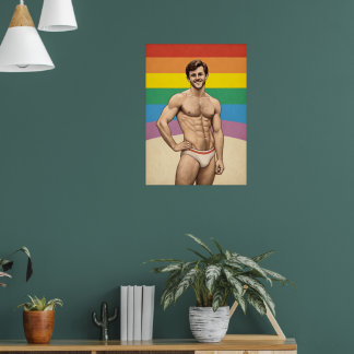 Poster Forest Gazes: A Mid-Century Pastoral Encounter