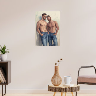 Poster Forest Gazes: A Mid-Century Pastoral Encounter