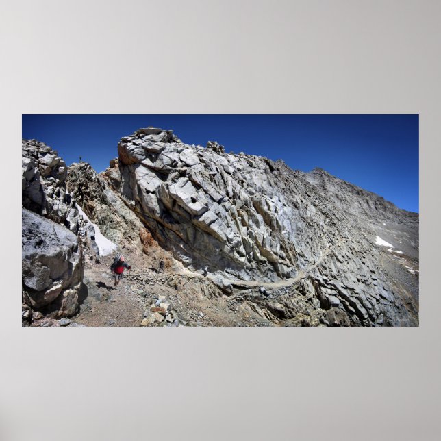 Poster Forester Pass Catwalk - John Muir Trail (Devant)