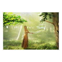 Forêt 0007-01-4 art numérique