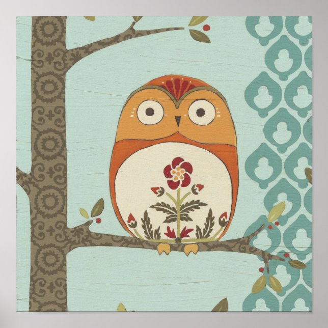 Poster Forêt Caprice II (Devant)