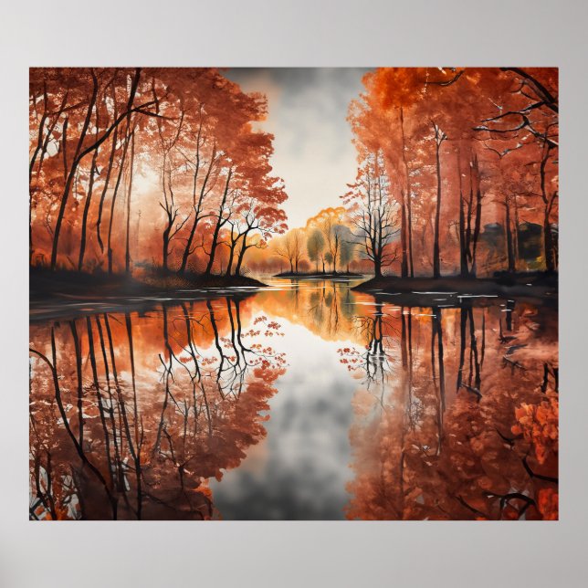 Poster Forêt de feu (Devant)