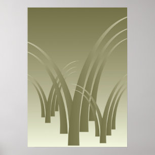Poster Forêt d'or