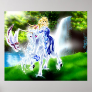 Poster Forêt enchantée