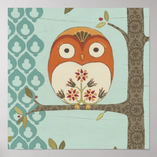 Poster Forêt Fantaisie I (Devant)