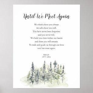 Poster Forêt Jusqu'À Ce Que Nous Rencontrions De Nouveau 