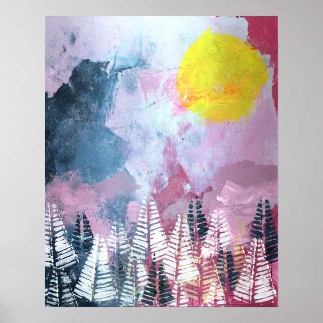 Poster Forêt magique (Devant)