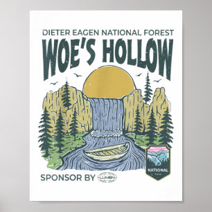 Poster Forêt nationale de Dieter Eagen malaises Hollow Ra