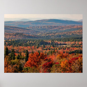 Poster Forêt nationale de White Mountains   New Hampshire