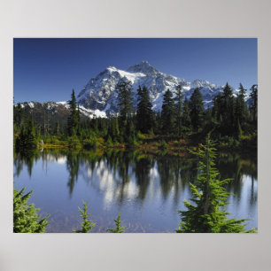 Poster Forêt nationale du Mont Baker-Snoqualmie