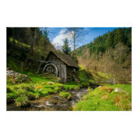 Forêt-Noire Grist Mill Allemagne