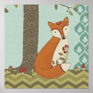 Poster Forêt Whimsy III