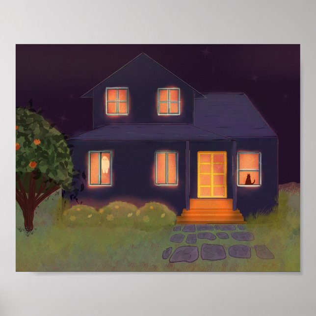 Poster Forever House (Devant)