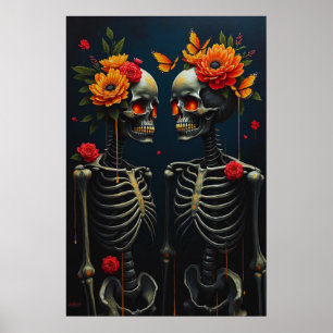 Poster Forever in Bloom : Amateurs de squelette avec âme