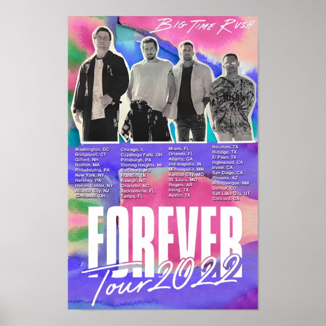 Poster Forever Tour 2022 (Option 2) (Devant)