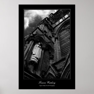 Poster Forever Watching, style galerie d'art