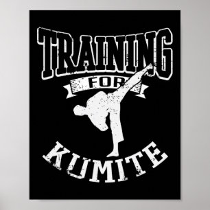 Poster Formation De Kumite Mixed martial art Karate Taekw