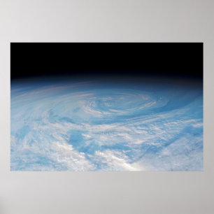 Poster Formation De Nuages Circulaires Sur L'Océan Pacifi