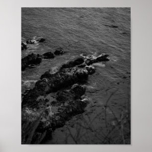 Poster Formation de Roches côtières - Photographie du pay