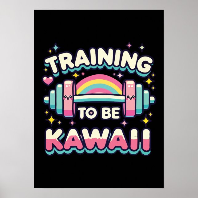 Poster Formation pour être Kawaii - Plutôt amusant entraî (Devant)