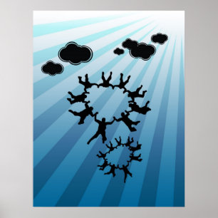 Poster Formation Skydive