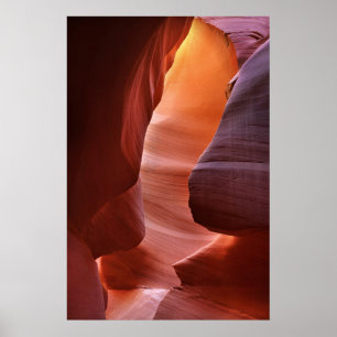 Poster Formations de fentes du canyon Antelope