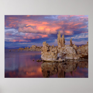 Poster Formations de tuf sur le lac Mono