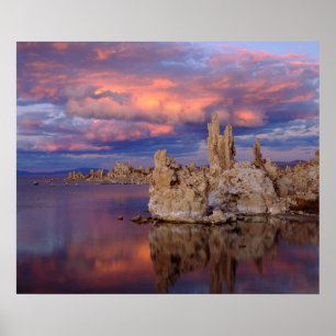 Poster Formations de tuf sur le lac Mono
