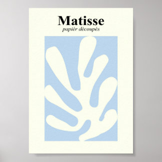 Poster Forme inspirée de Matisse