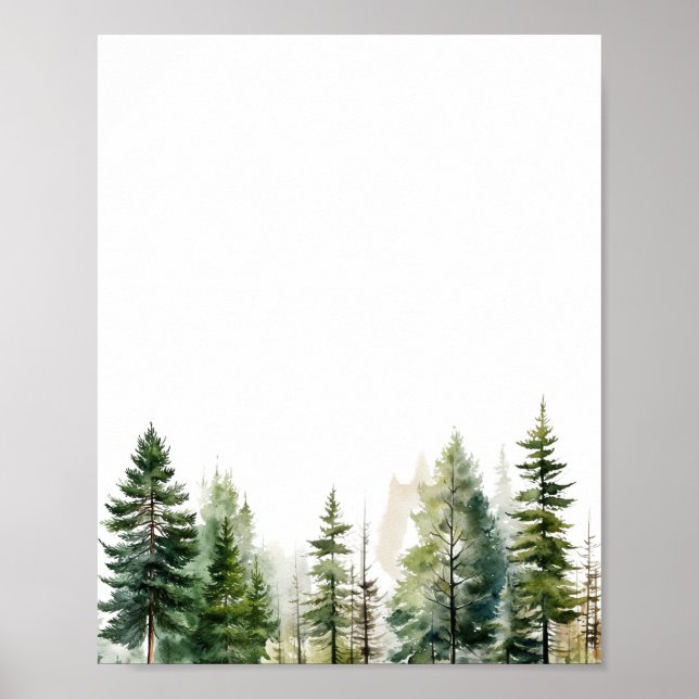 Poster Forme personnalisée (Devant)