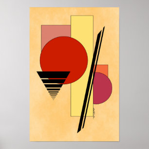 Poster Formes Abstraites