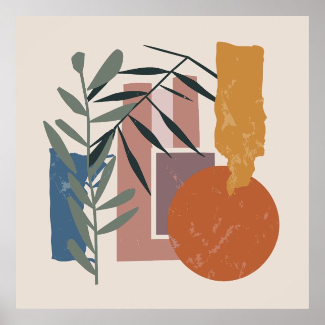 Poster Formes Et Étapes patinées (Devant)