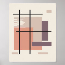 Formes Rectangulaires Minimalistes dans une Compos