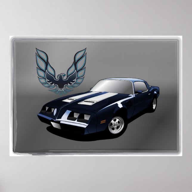 Poster Formule Pontiac Firebird (Devant)