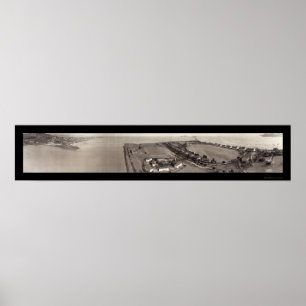 Poster Fort Amador Panama Photo 1936