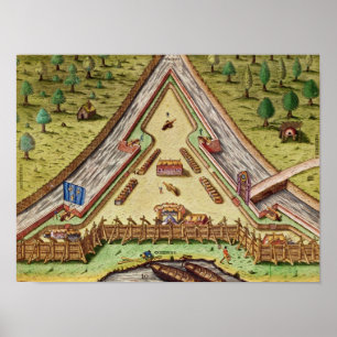 Poster Fort Caroline, de "Brevis Narratio"