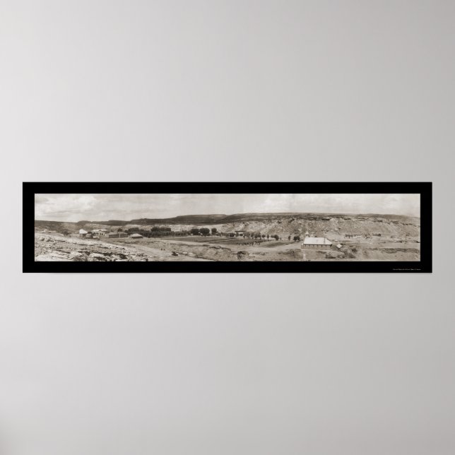 Poster Fort Defiance AZ Photo 1919 (Devant)