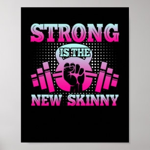 Poster Fort Est Le Nouveau Citations D'Entraînement Skin