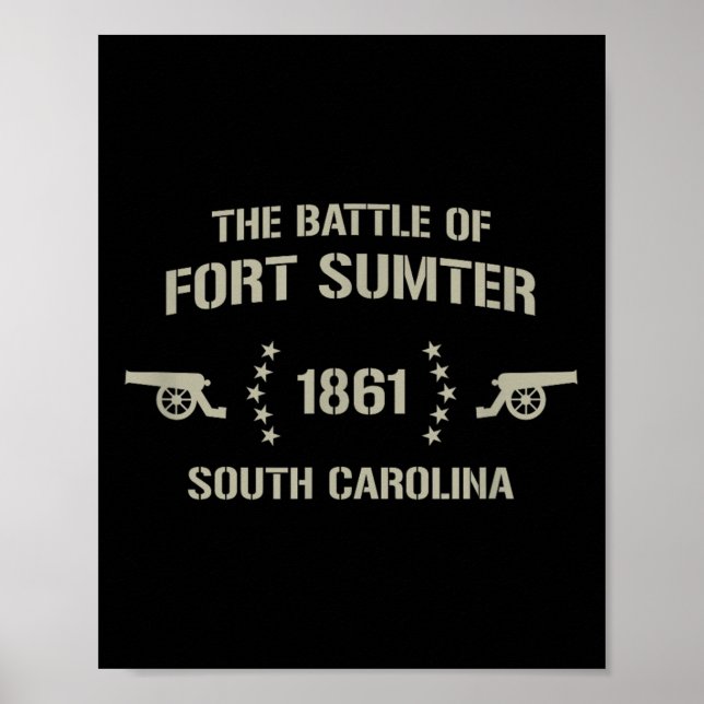 Poster Fort Sumter (Devant)