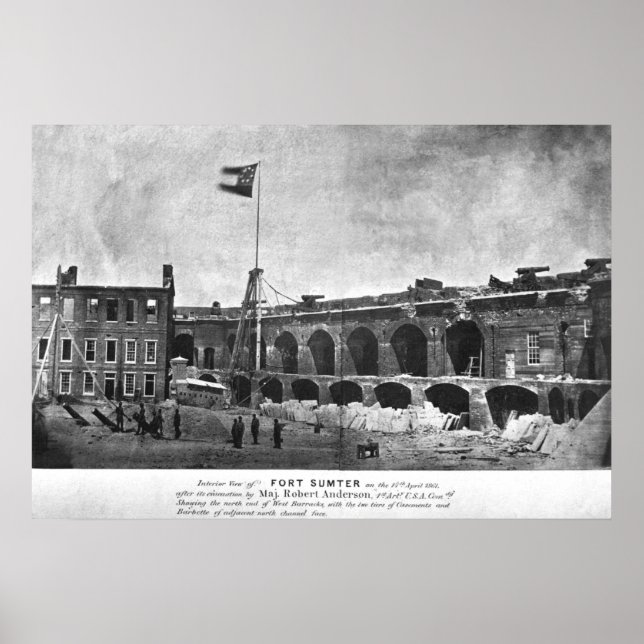 Poster Fort Sumter (Devant)