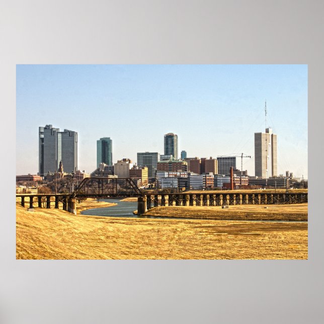 Poster Fort Worth, Texas (Devant)