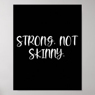 Poster Forte non maigre Bodybuilding