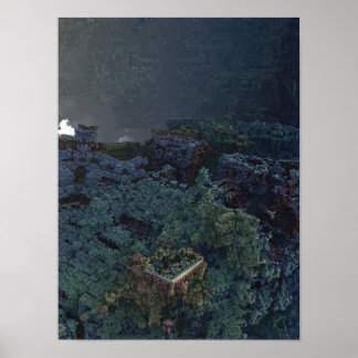 Poster Forteresse 3D fractale
