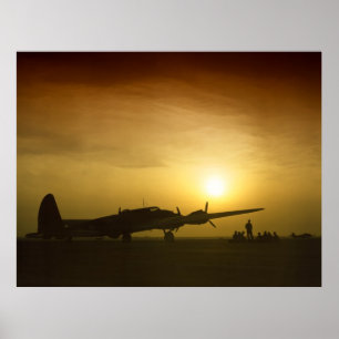 Poster FORTERESSE B-17 en 1942
